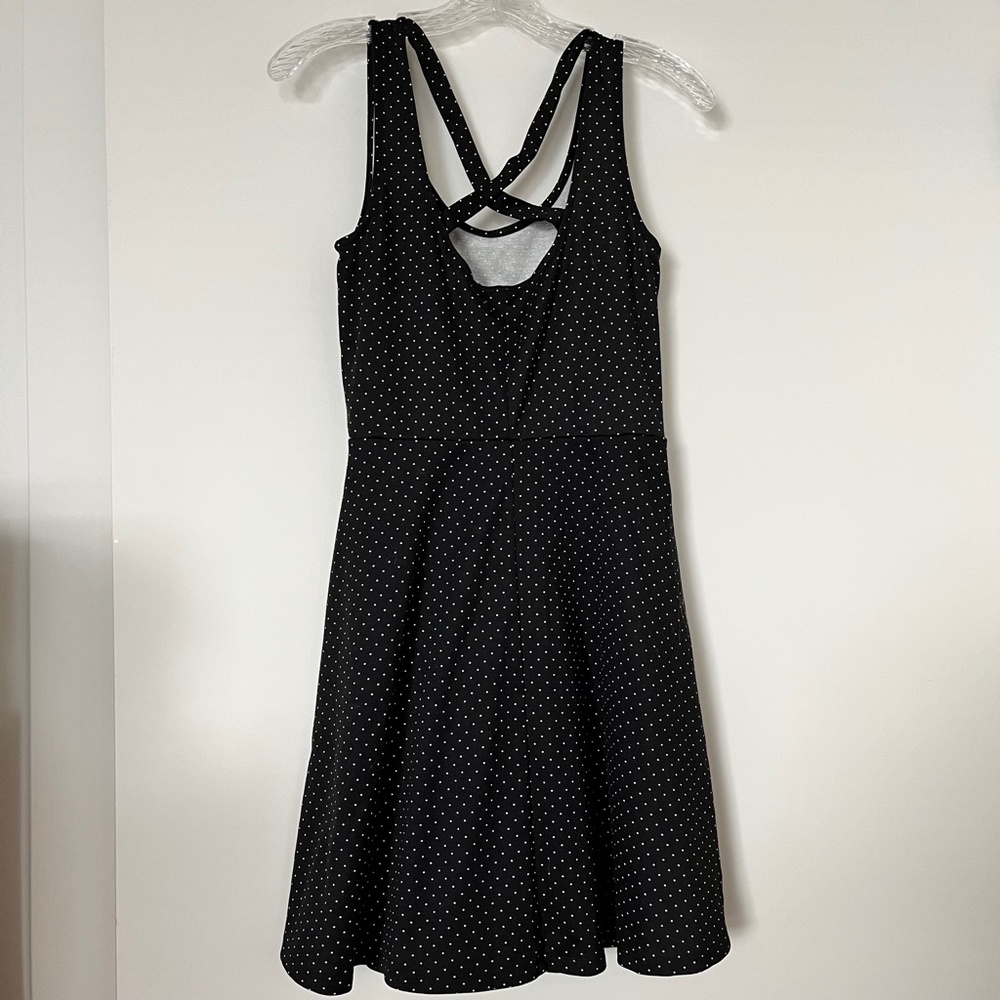 Black Summer Dress. Polyester And Elastane. - image 2